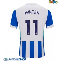 Maglie da calcio Brighton Yankuba Minteh #11 Prima Maglia 2025-26 Manica Corta